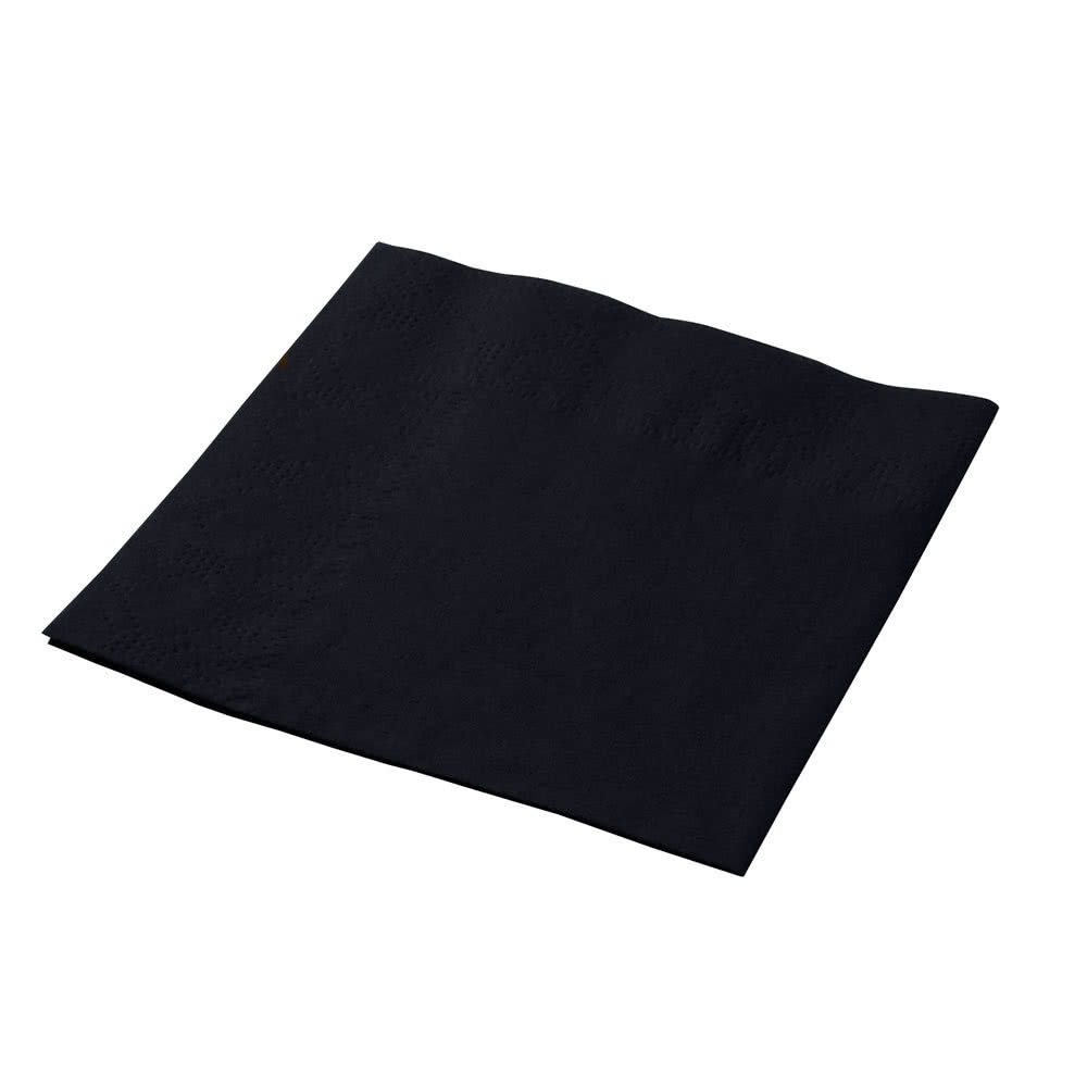 Beverage Napkins - 9x9 Blk 2 Ply BN4250BLK