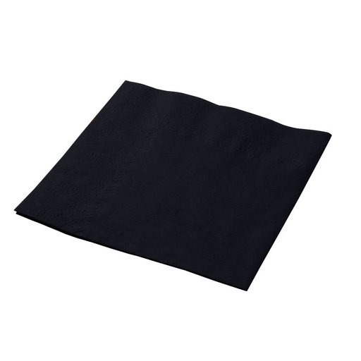 Beverage Napkins - 9x9 Blk 2 Ply BN4250BLK