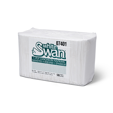 White Swan Single Fold Napkins 4000 Ct