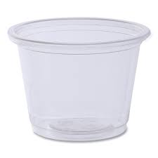 Empress 1 oz clear portion cup EPC100