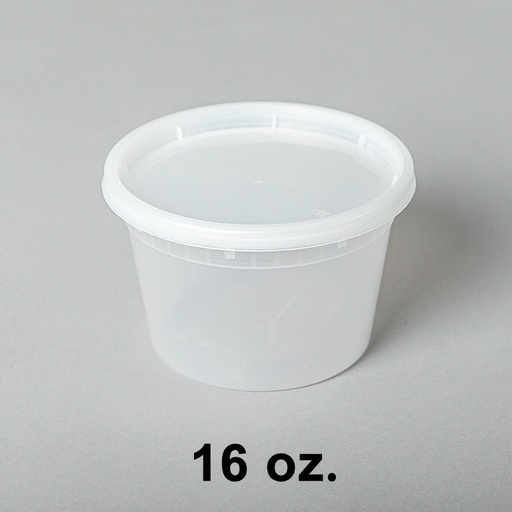 16 Oz Soup Container W/Lid 240 Sets