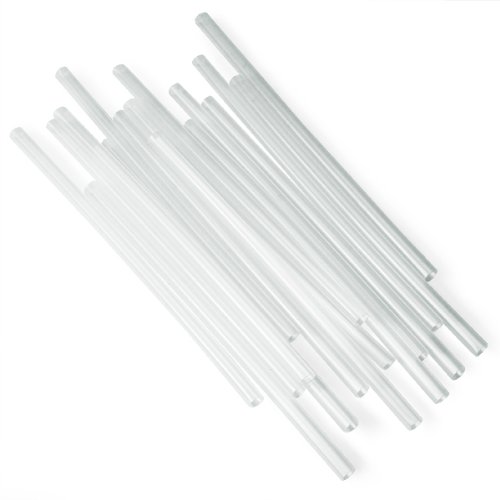 Straw 7.75" Clear Straw 320Ct